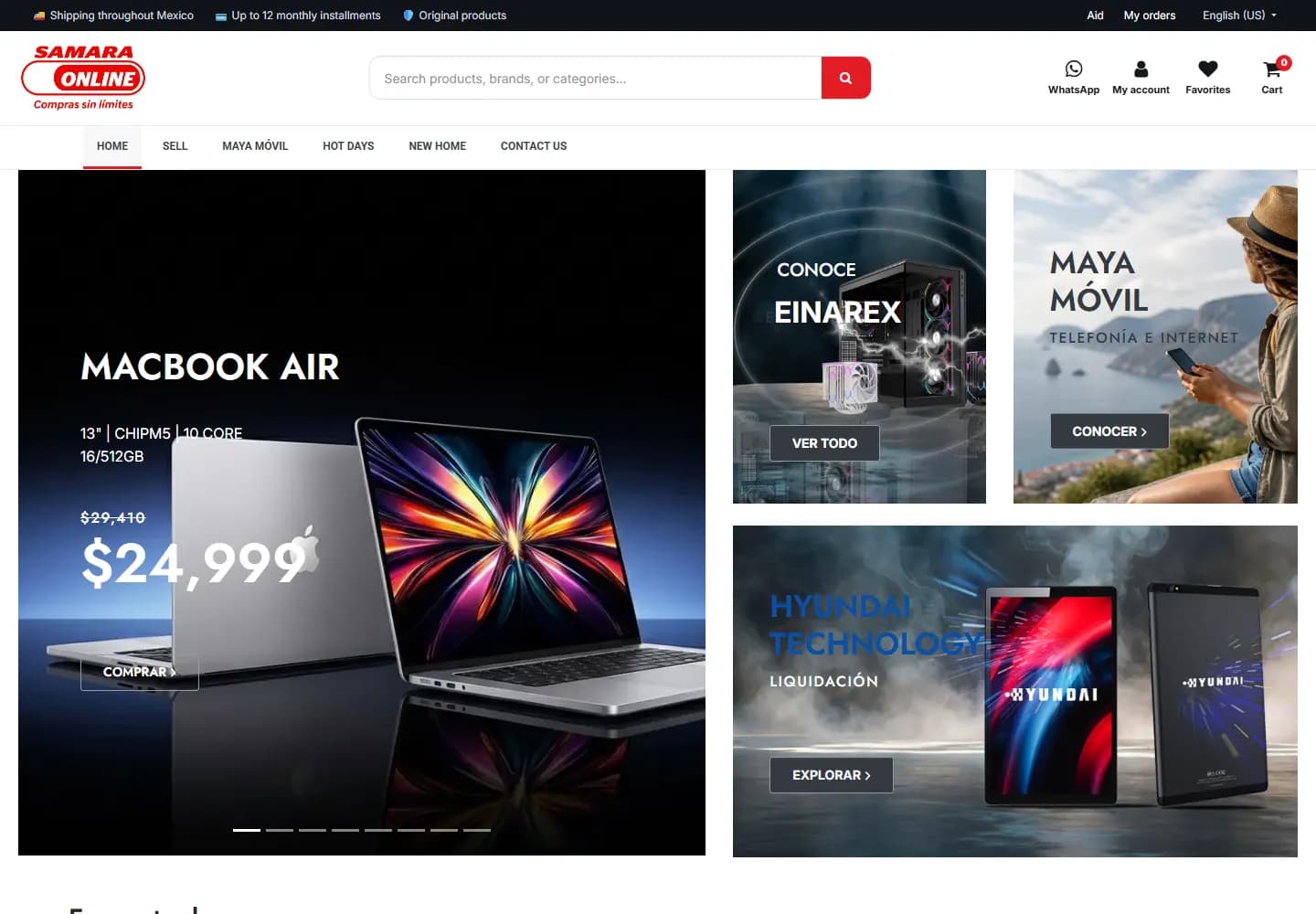 Client Shopify storefront with product filters and dynamic pricing.